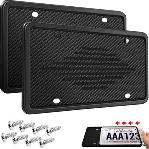 2 pack Intermerge license plates frames